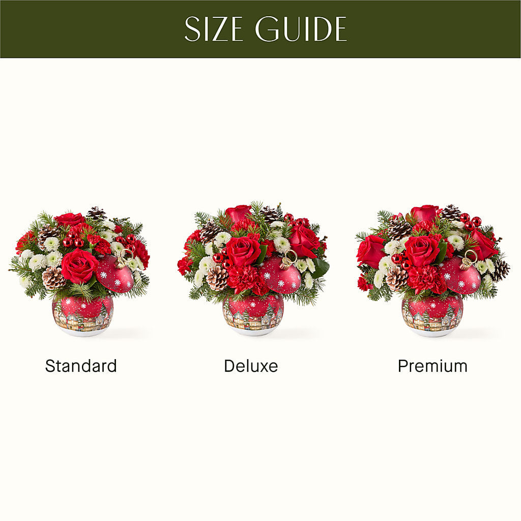 Christmas Carols Ornament – San Diego Finest Florist, San Diego CA