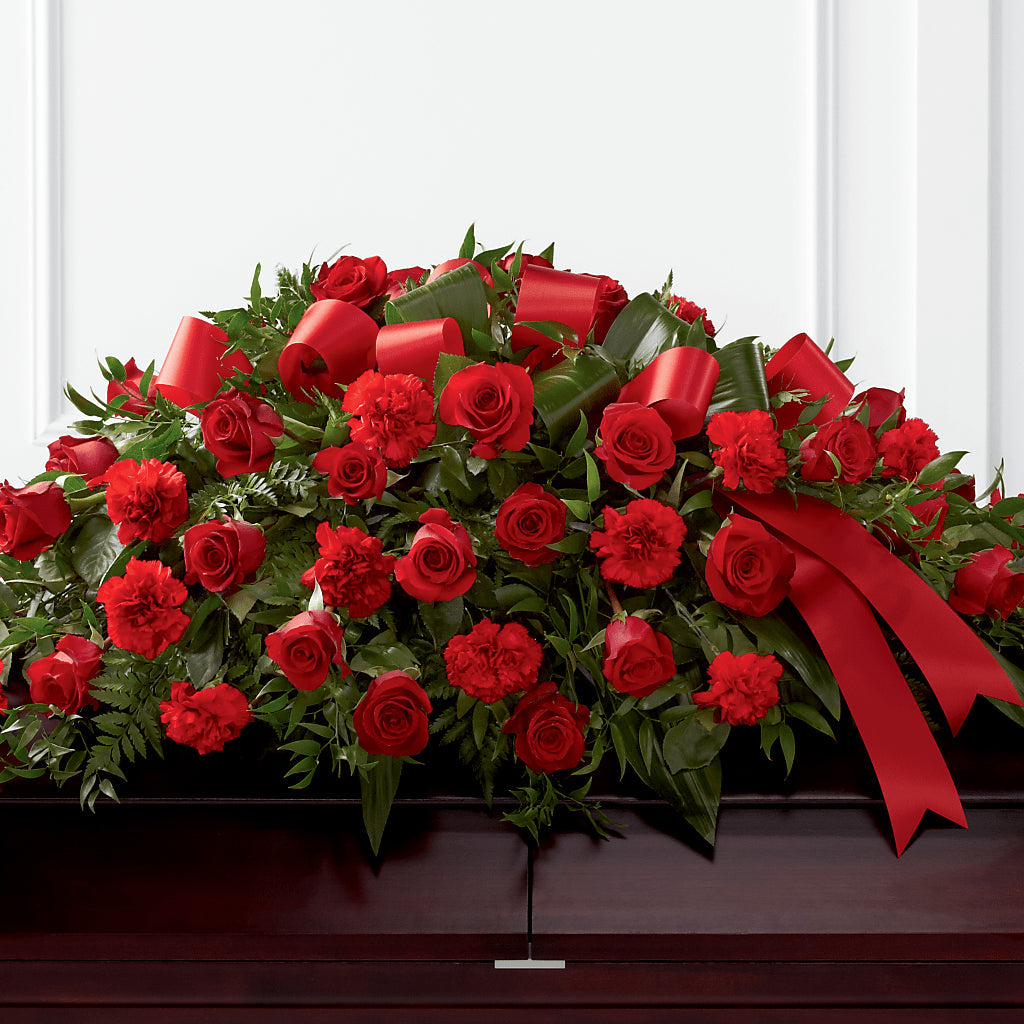 Tribute of Life Casket Spray – San Diego Finest Florist, San Diego CA