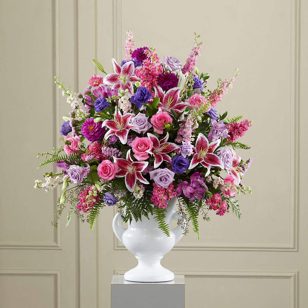 Peaceful Tribute Arrangement – San Diego Finest Florist, San Diego CA