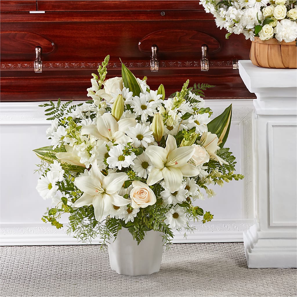 Thoughts of Tranquility Floor Basket – San Diego Finest Florist, San Diego CA