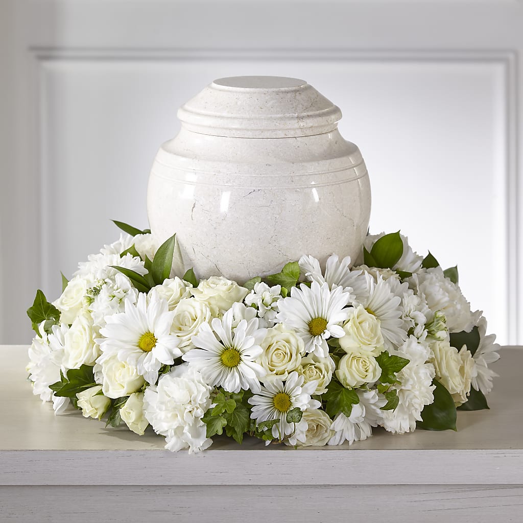 Ivory Gardens Cremation Adornment – San Diego Finest Florist, San Diego CA