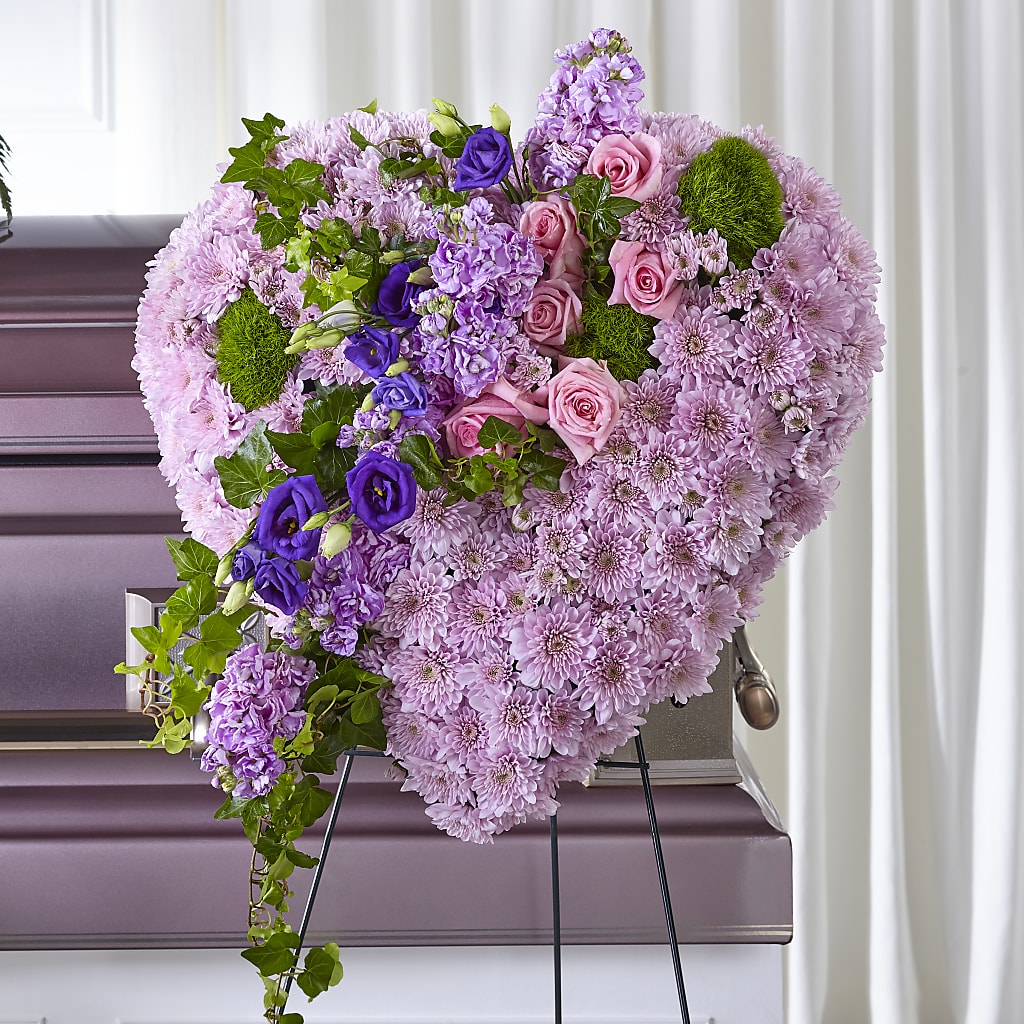Treasured Love Standing Heart – San Diego Finest Florist, San Diego CA
