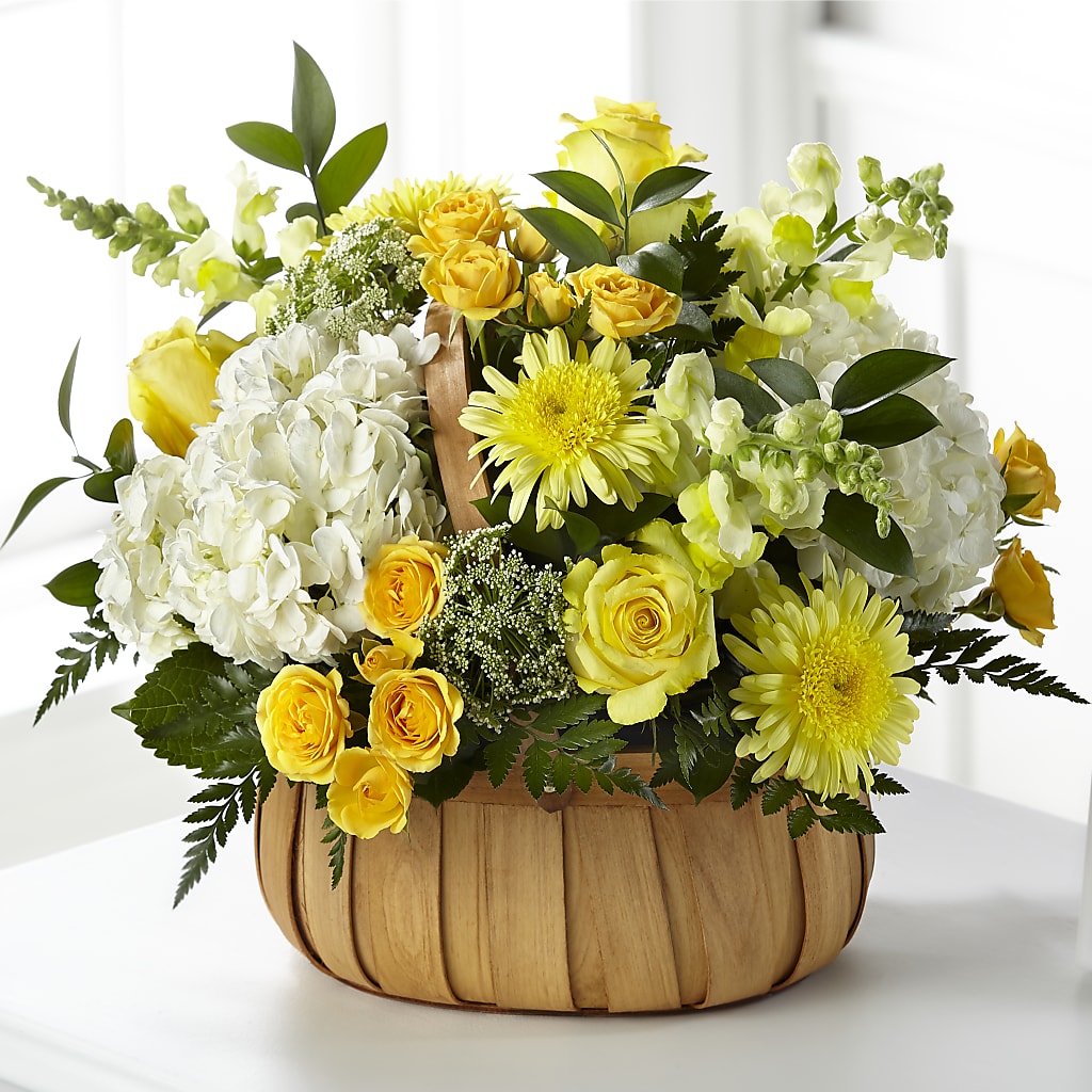 Rustic Remembrance Basket – San Diego Finest Florist, San Diego CA