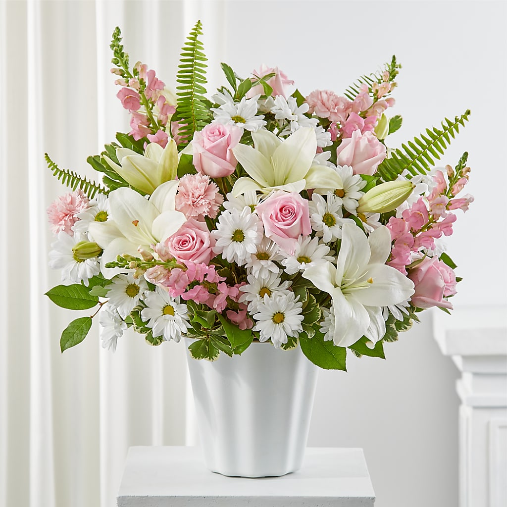 Soft Touch Tabletop Basket – San Diego Finest Florist, San Diego CA