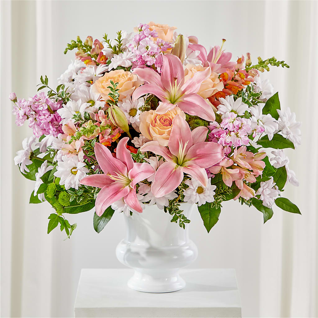 Heartfelt Gesture Urn Arrangement – San Diego Finest Florist, San Diego CA