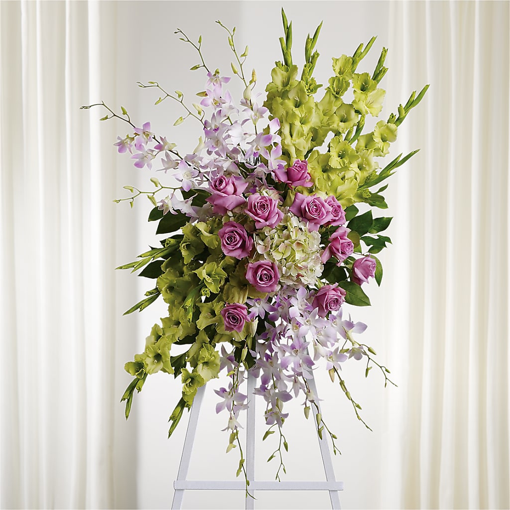 Lasting Legacy Standing Spray – San Diego Finest Florist, San Diego CA