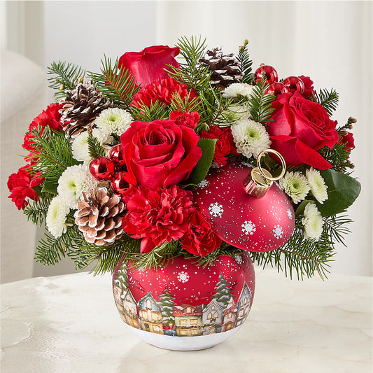 Christmas Carols Ornament –  San Diego Finest Florist, San Diego CA