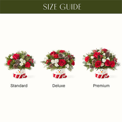 Jolly Snowman Bouquet –  San Diego Finest Florist, San Diego CA