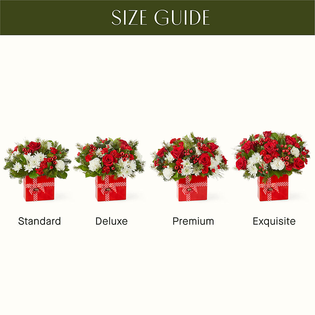Presents Under the Tree Bouquet –  San Diego Finest Florist, San Diego CA
