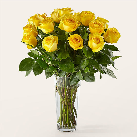 Long Stem Yellow Rose Bouquet –  San Diego Finest Florist, San Diego CA