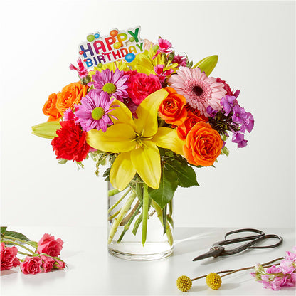 Cue the Confetti - A Florist Original –  San Diego Finest Florist, San Diego CA