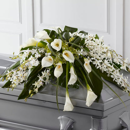 Angel Wings Casket Spray –  San Diego Finest Florist, San Diego CA
