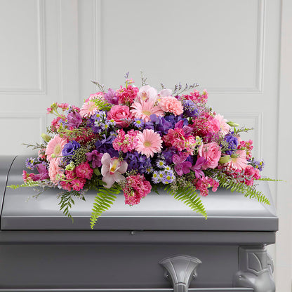 Glorious Garden Casket Spray –  San Diego Finest Florist, San Diego CA