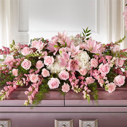 Life & Remembrance Casket Spray –  San Diego Finest Florist, San Diego CA