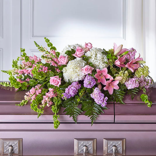 Life's Gratitude Casket Spray –  San Diego Finest Florist, San Diego CA