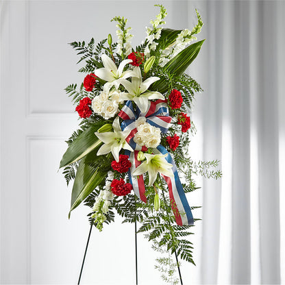 Stars of Life Standing Spray –  San Diego Finest Florist, San Diego CA