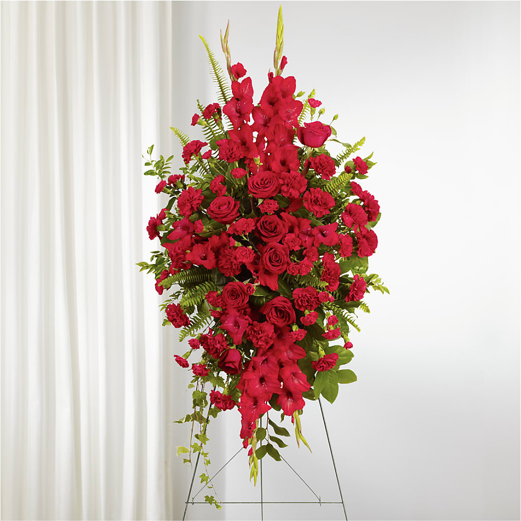 From the Heart Standing Spray –  San Diego Finest Florist, San Diego CA
