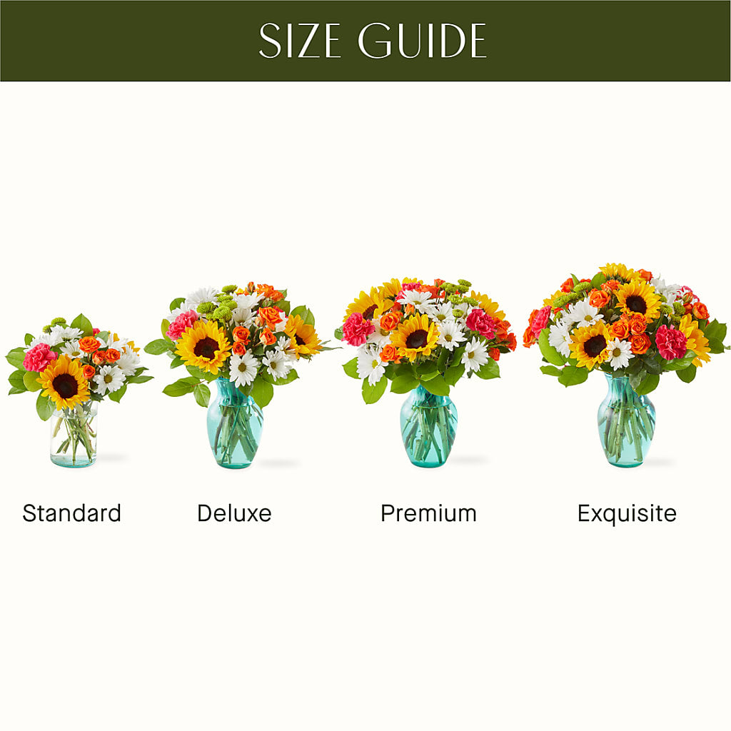 Sun-drenched Blooms Bouquet –  San Diego Finest Florist, San Diego CA